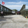 Compacted steel bailey bridge 
