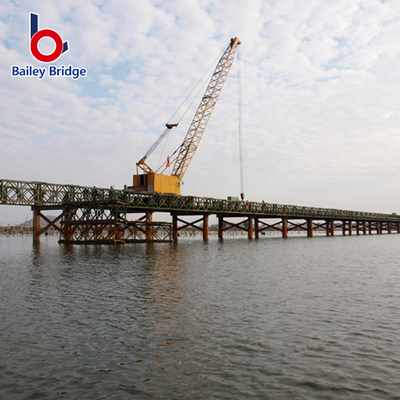 double-layer bailey steel bridge