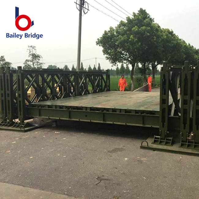 Galvanized bailey bridge