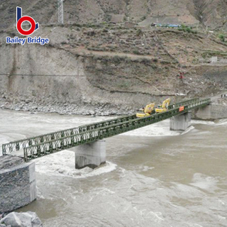 deck-type bailey bridge