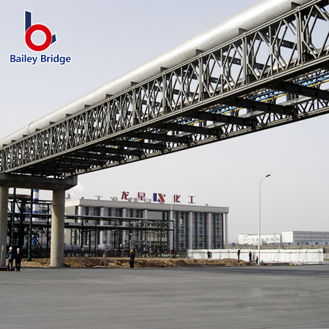 temporary steel bailey bridge 